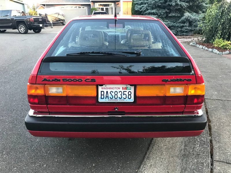Illustration for article titled Is This 1987 Audi 5000 CS Quattro Turbo Avant Old School Cool Enough to Ask $4,500?